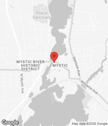 Map of Mystic Fish Camp - 4 E Main St, Mystic, CT, 06355, US